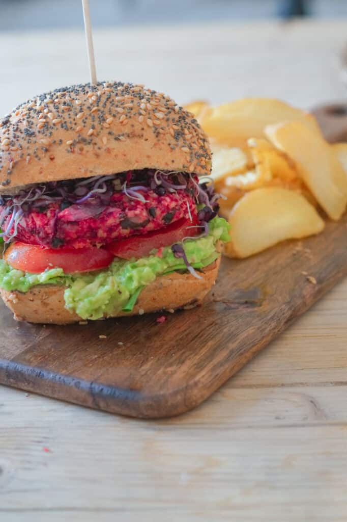Schwarze Bohnen Burger Vegan
