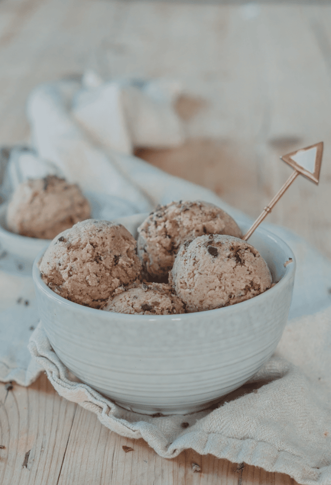 Vegane Eiscreme Zuckerfrei