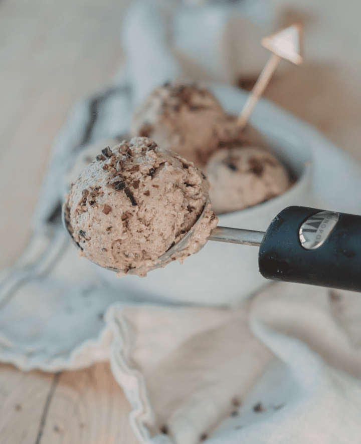Vegane Eiscreme Zuckerfrei