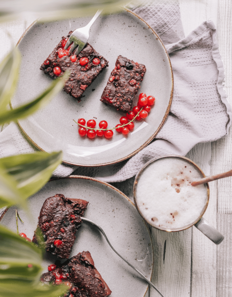 Vegane Brownies Rezept glutenfrei zuckerfrei