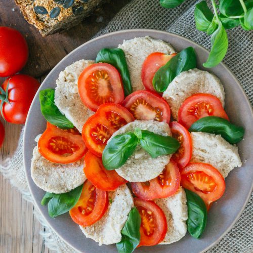 Vegane Cashew Mozzarella Rezept