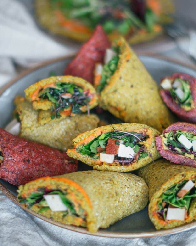 Glutenfreie Buchweizenwraps Rezept