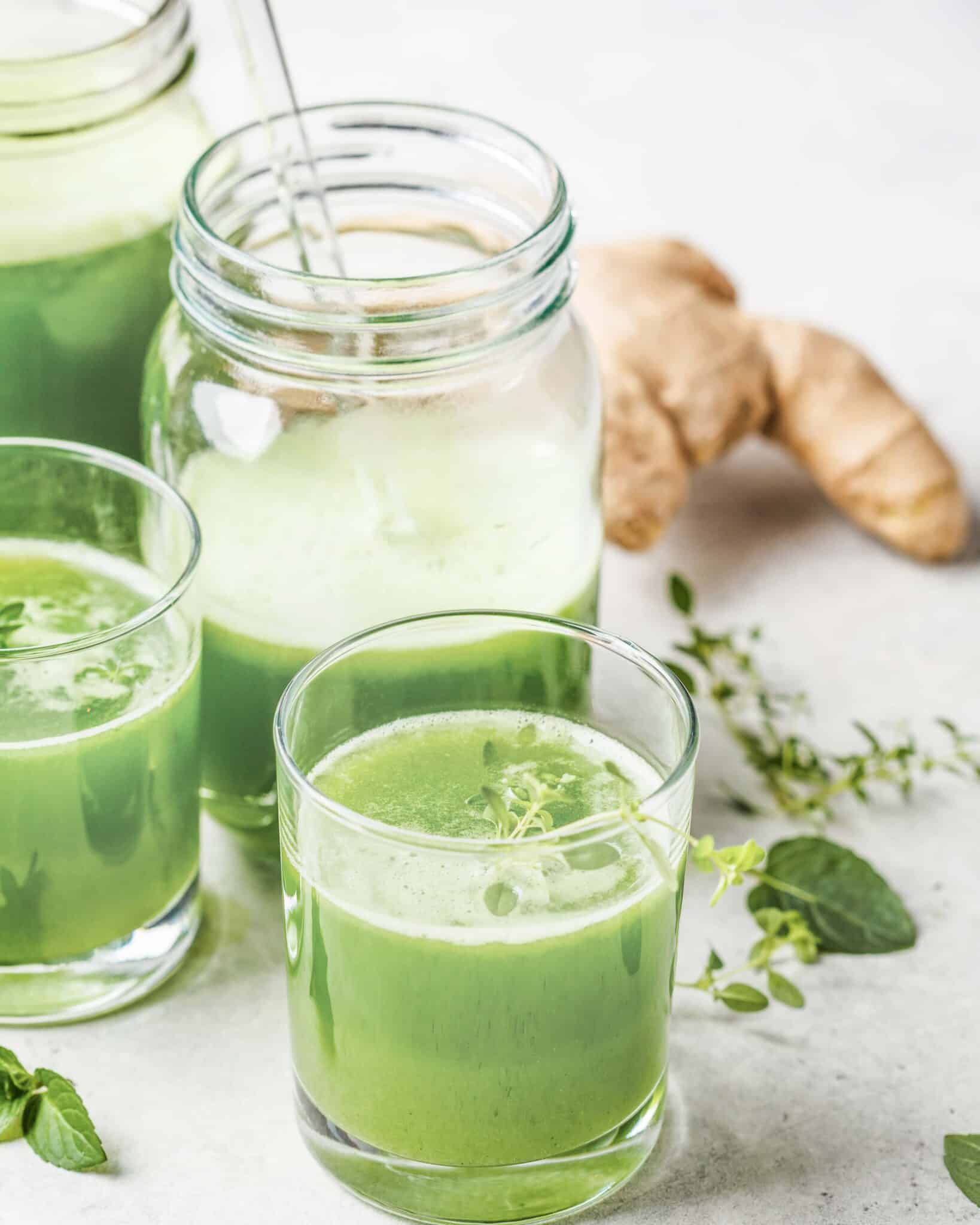 Grüner Saft Rezept
