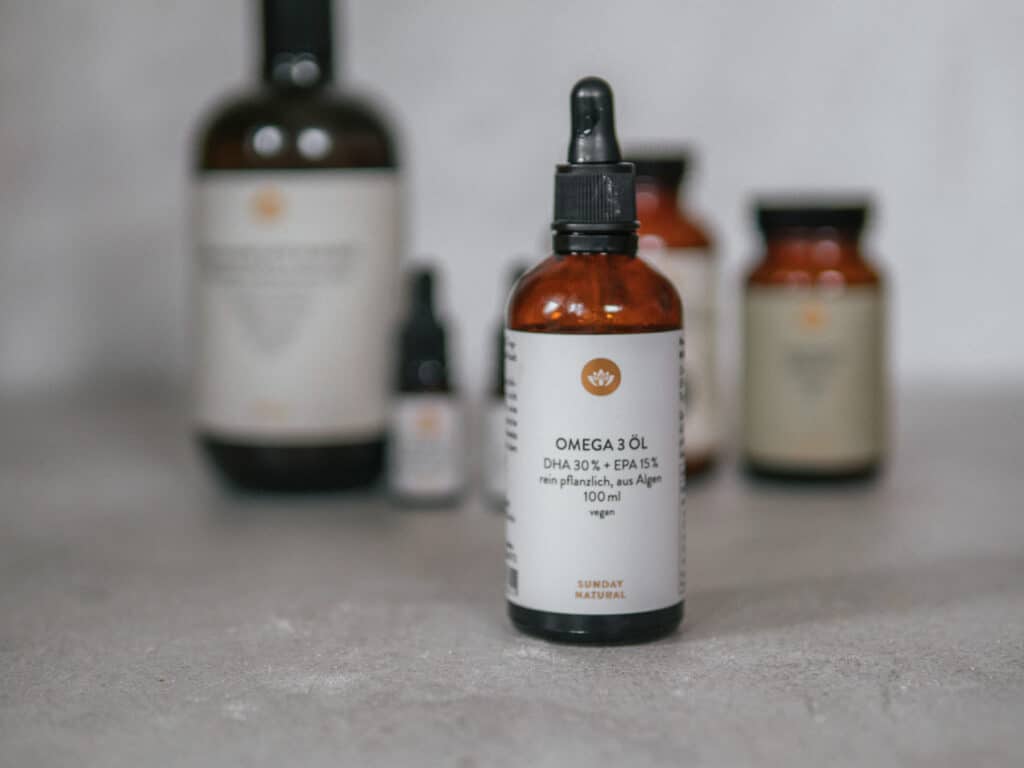 Veganes Omega 3 Supplement