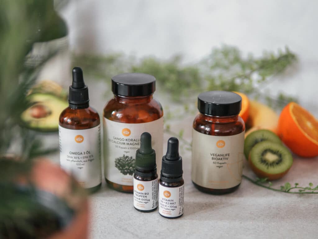 Nahrungsergänzungsmittel für Veganer