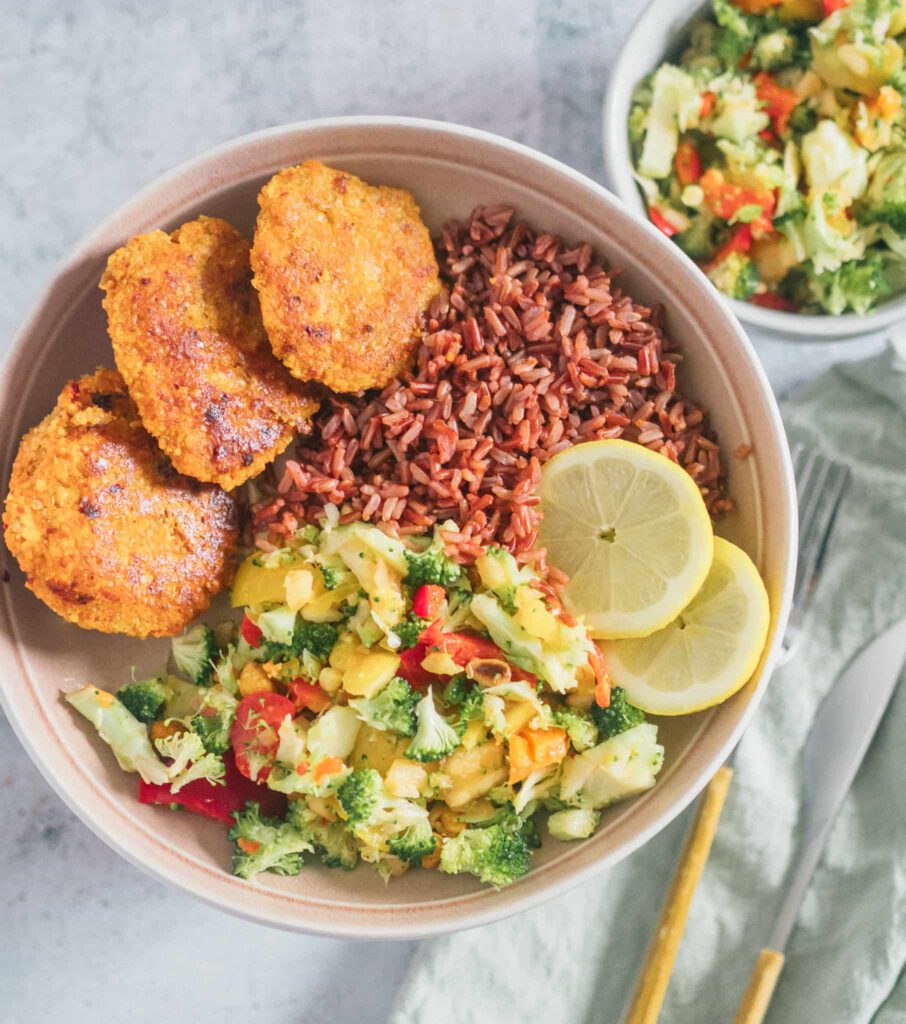 Brokkoli Salat Vegan Gesund