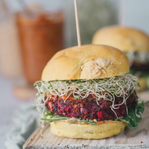 Black Bean Burger Vegan selber machen
