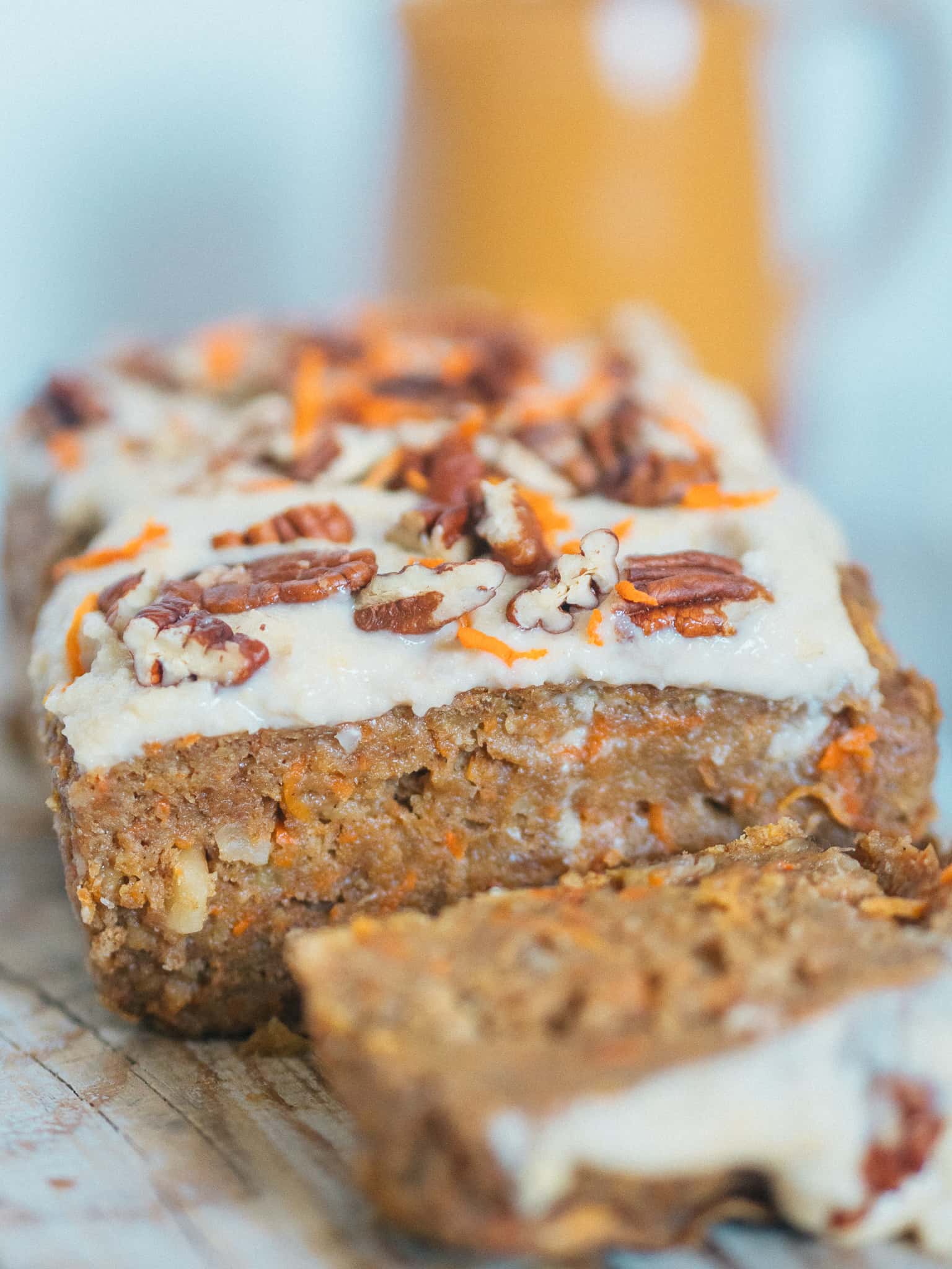 Veganer Möhrenkuchen Rezept