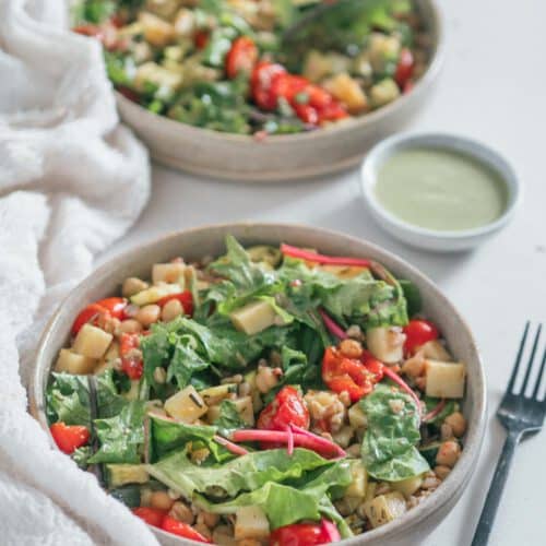 Veganer Sommersalat