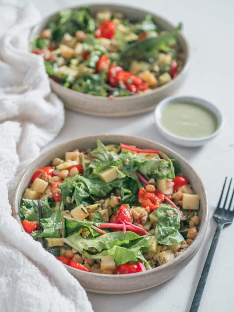 Veganer Sommersalat