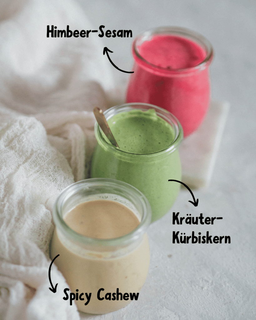 Gesunde Salatdressings vegan