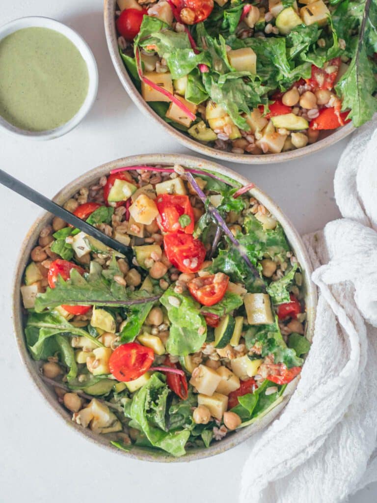 Veganer Sommersalat Rezept