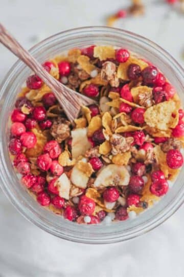 Beerenmüsli Rezept Vegan