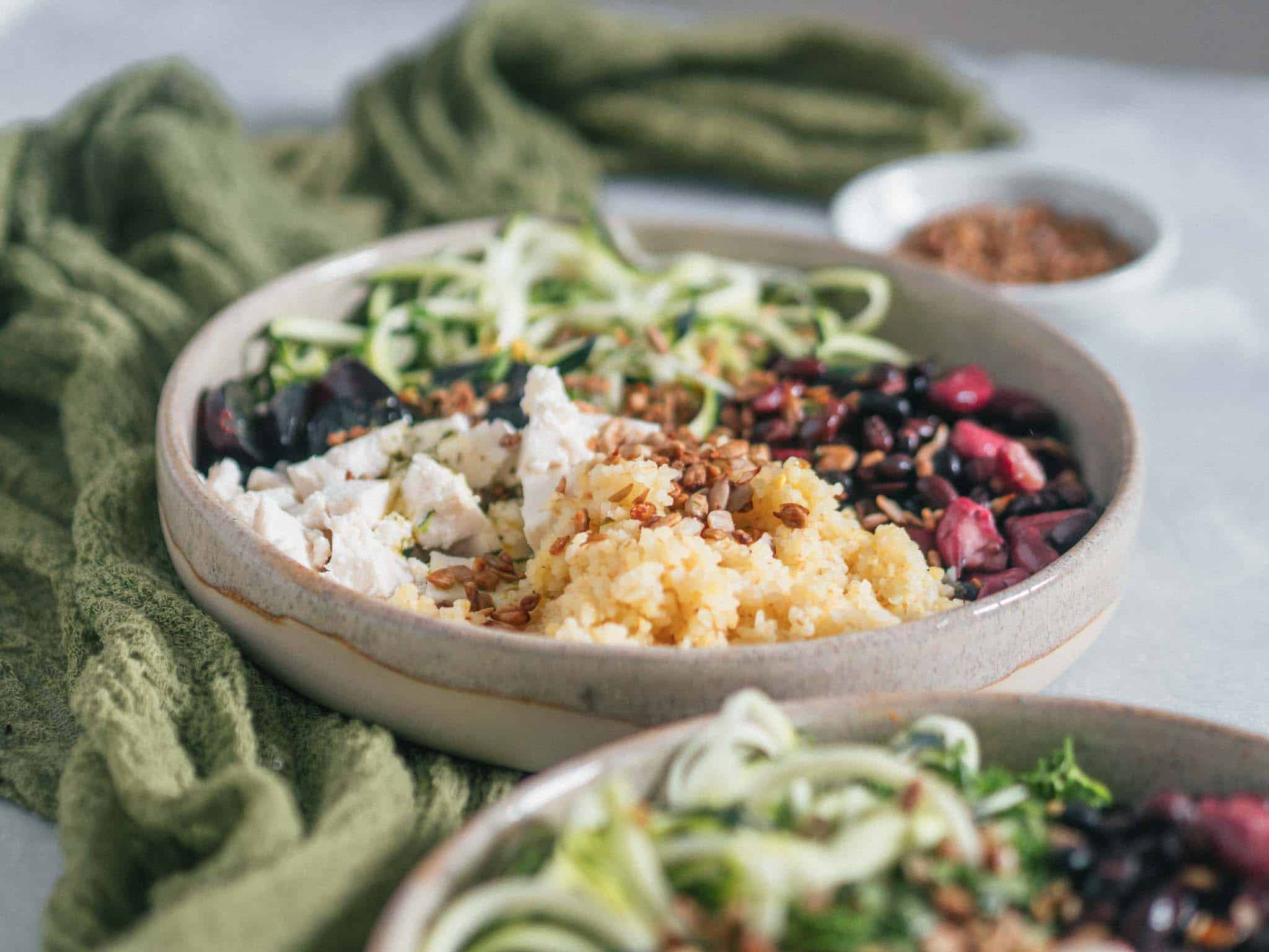 Veganer Bulgursalat