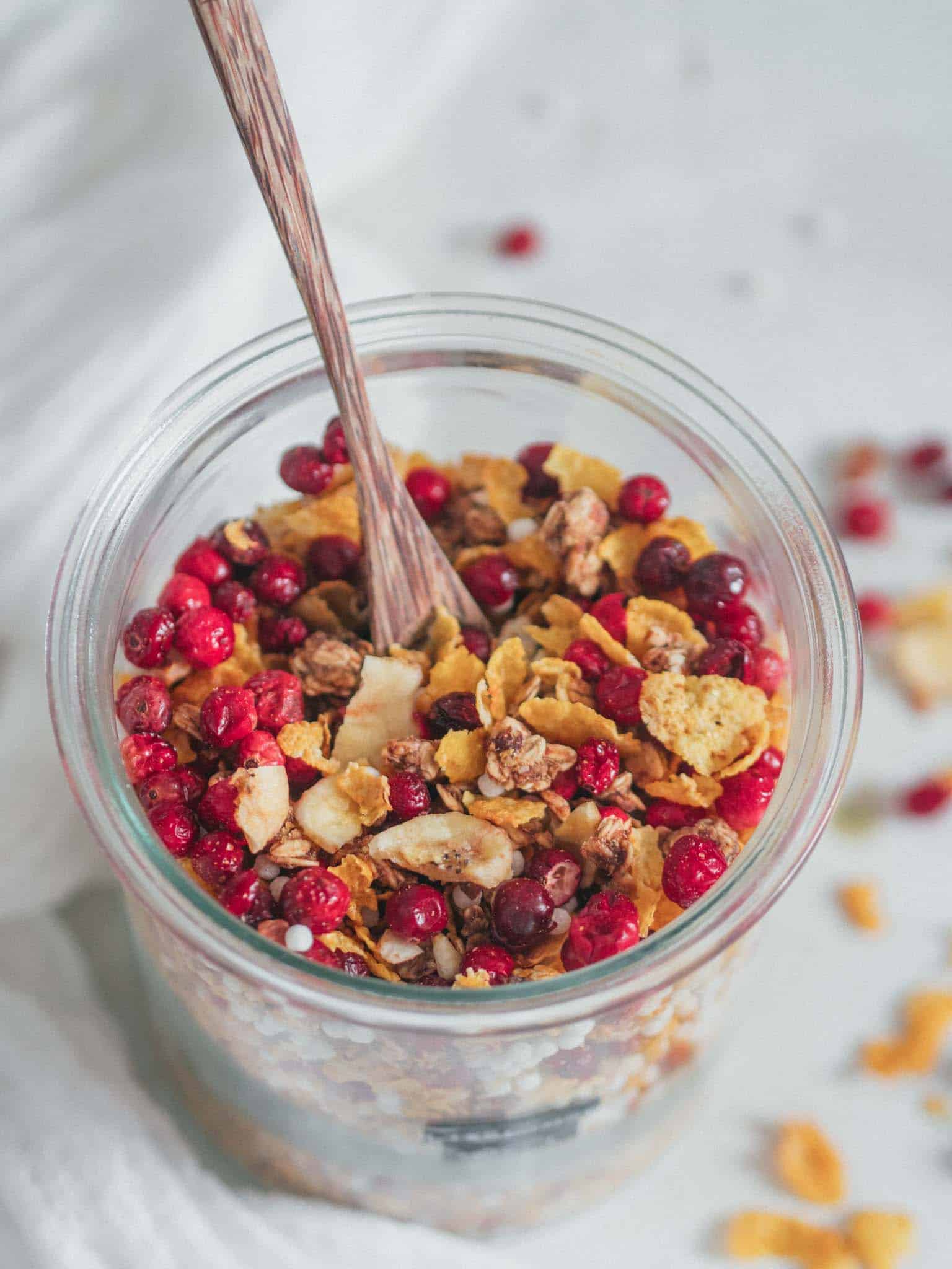 Zuckerfreies Beerenmüsli
