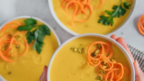 Gelbe Bete Suppe Rezept vegan