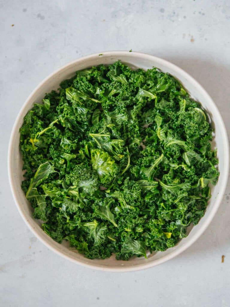 Grünkohl Salat Vegan