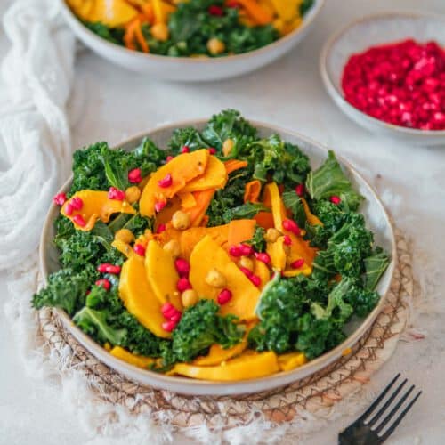Veganer Grünkohl Salat Rezept Lecker