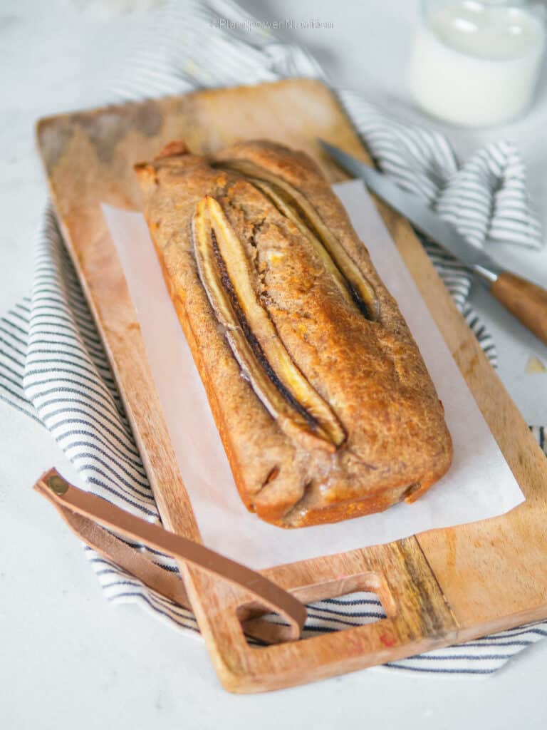 Gesundes Bananenbrot mit Sauerteig