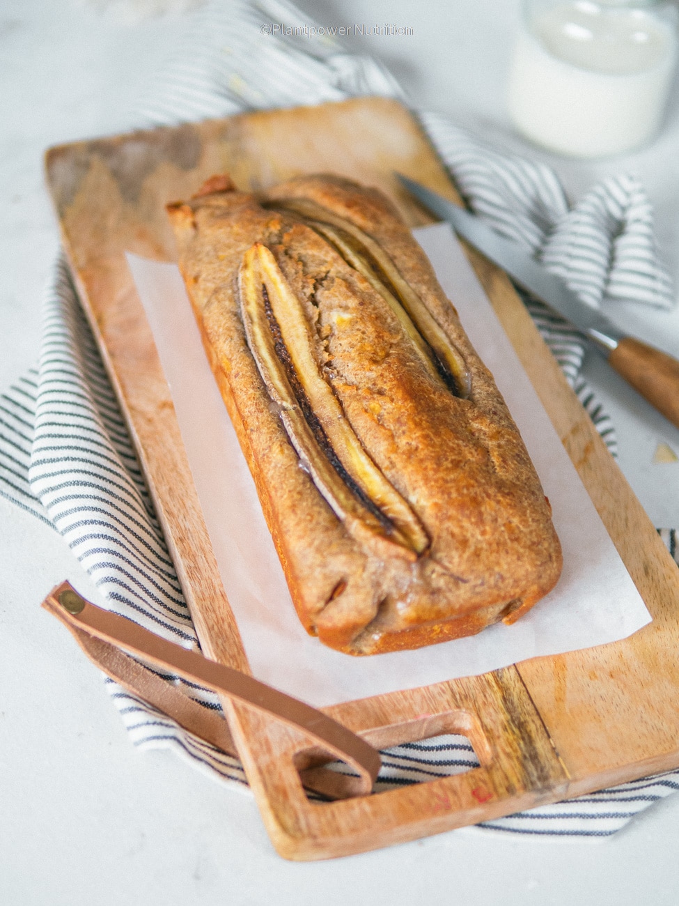 Gesundes Bananenbrot mit Sauerteig