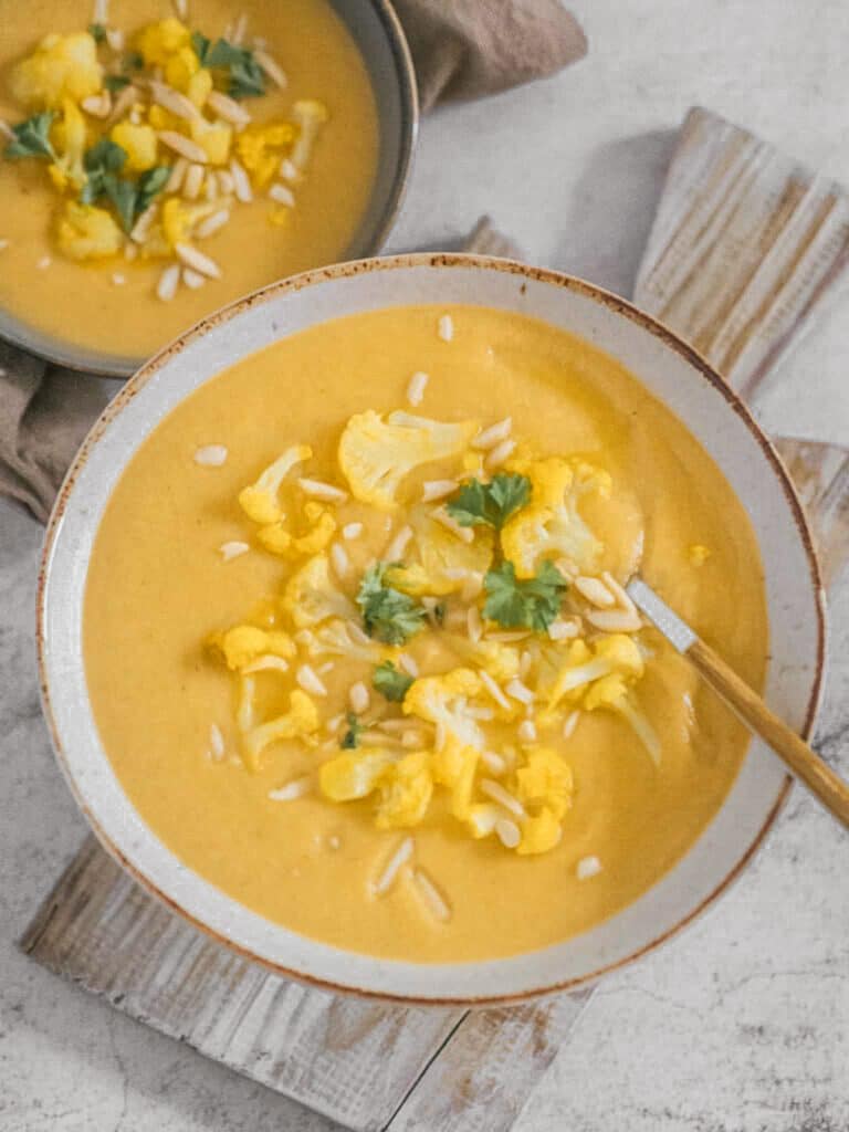 Blumenkohl Curry Suppe Rezept