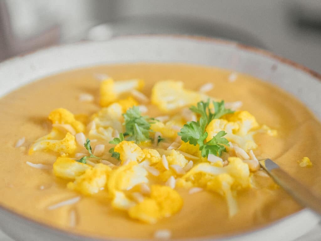 Vegane Blumekohl Suppe Rezept