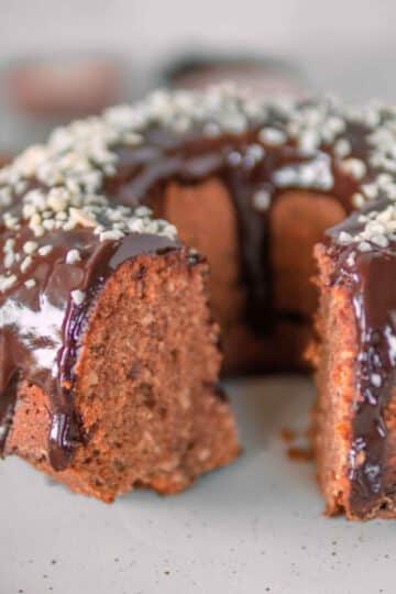 Veganer Nuss Schokokuchen Rezept