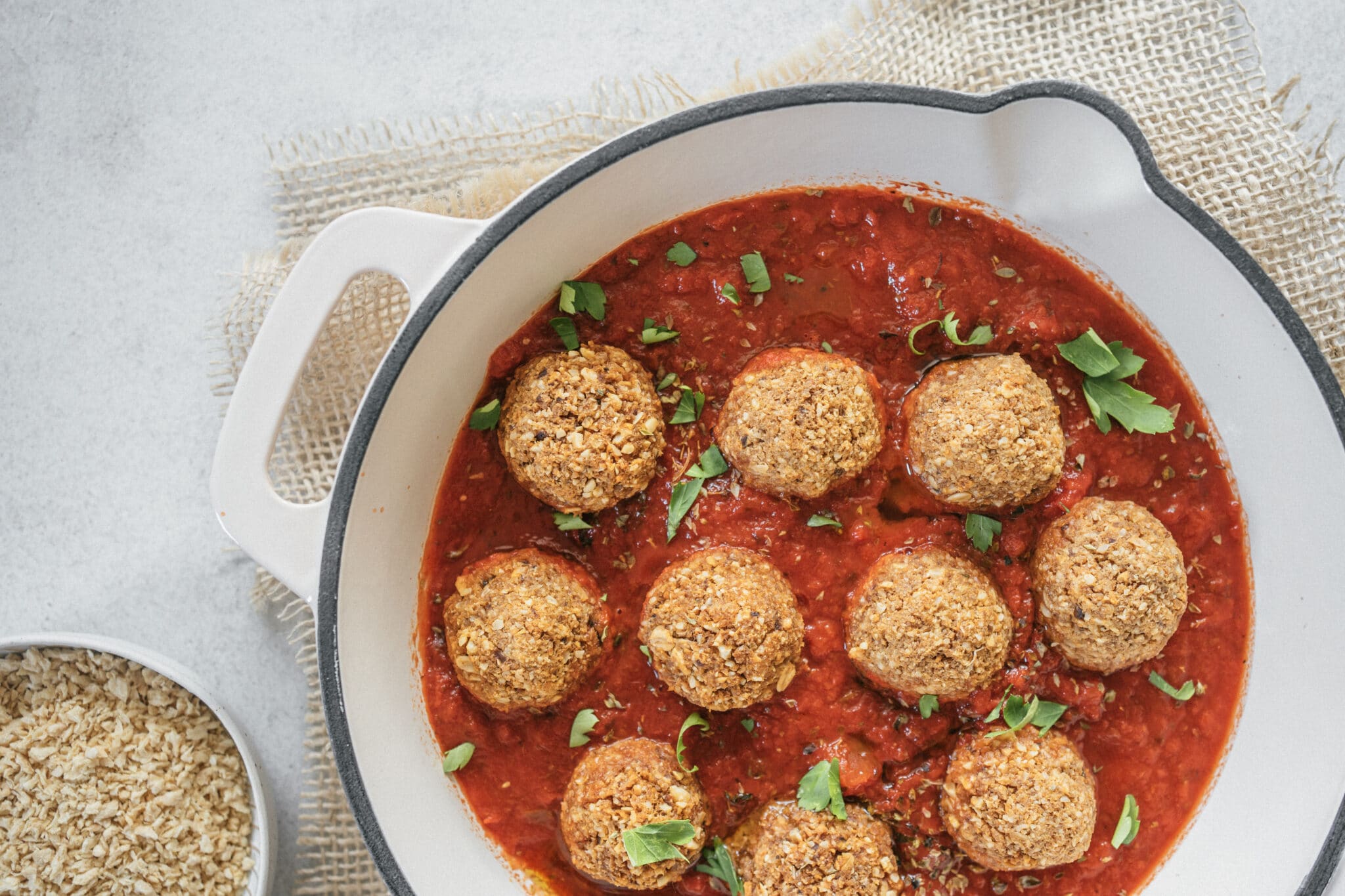 Vegane Fleischbällchen einfach selber machen