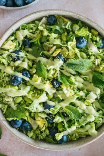 Salat mit Brokkoli Vegan Gesund