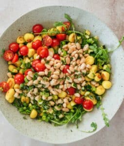 gnocchi salat vegan rezept