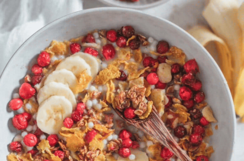 Zuckerfreies Beeren Knuspermüsli