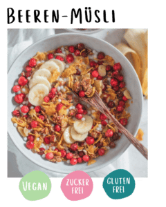 Zuckerfreies Beeren Müsli