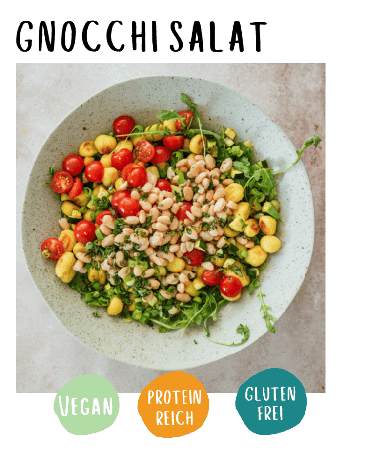 Gnocchi Salat Vegan