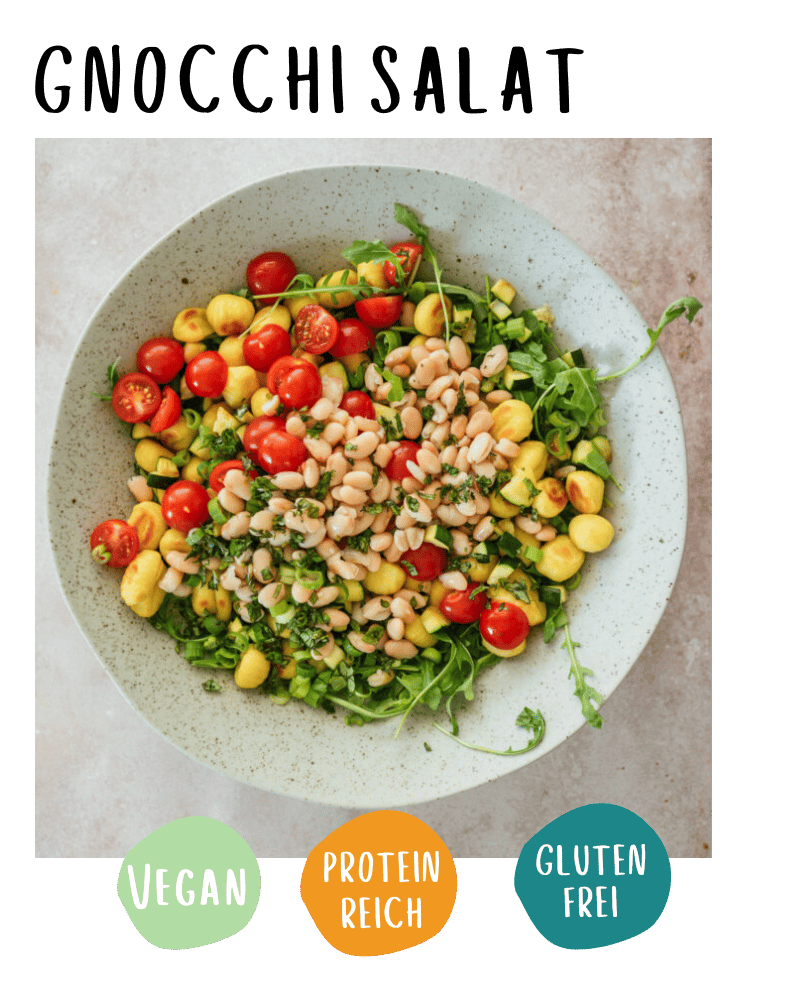 Gnocchi Salat Vegan