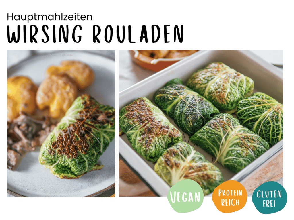 Vegane Wirsing Rouladen