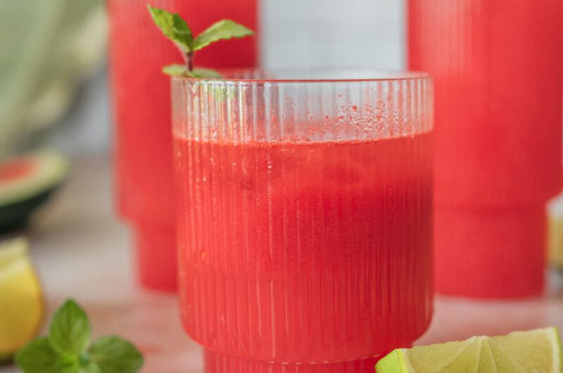 Wassermelonen-Minz Drink