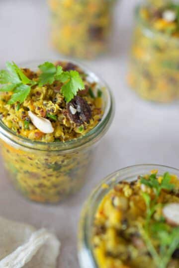 Quinoasalat mit Linsen Vegan