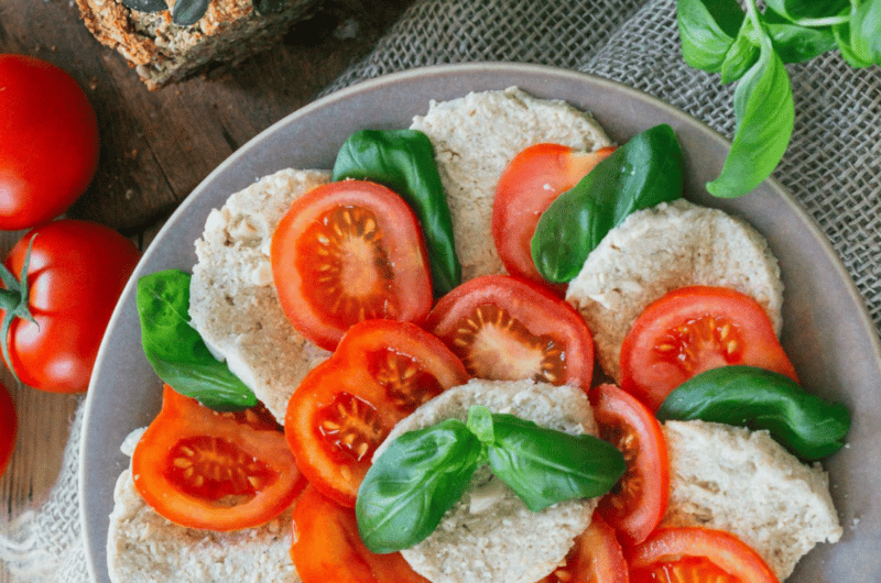 Veganer Mozzarella aus Cashewkernen