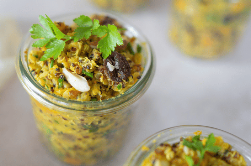 Quinoa Linsen Salat [vegan & glutenfrei]