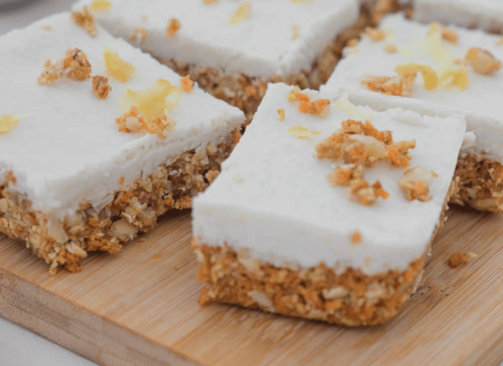 Rohkost Möhrenkuchen