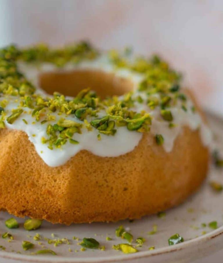 Zitronenkuchen vegan & gesund