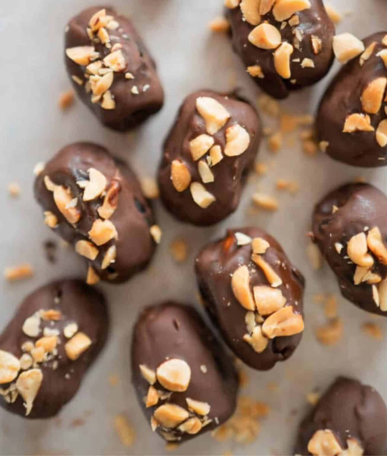 Gefüllte Snickers Datteln | Plantpower Nutrition