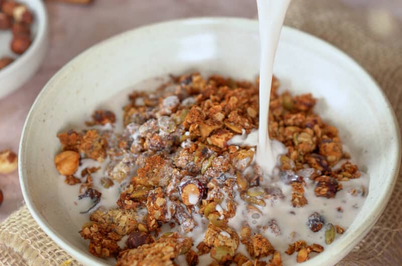 Veganes Granola aus Nuss Trester