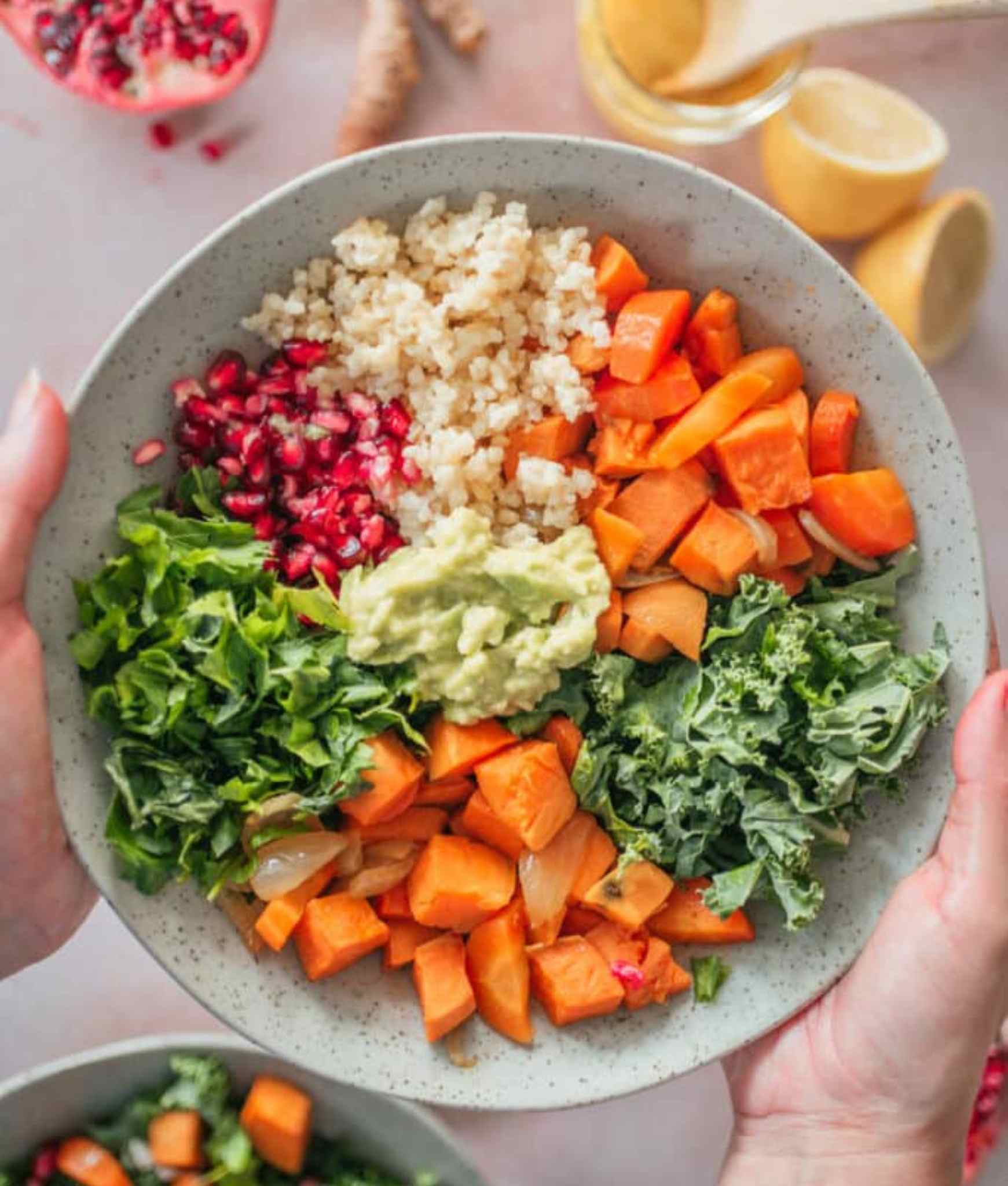 Bunte Herbst Bowl Vegan Rezept