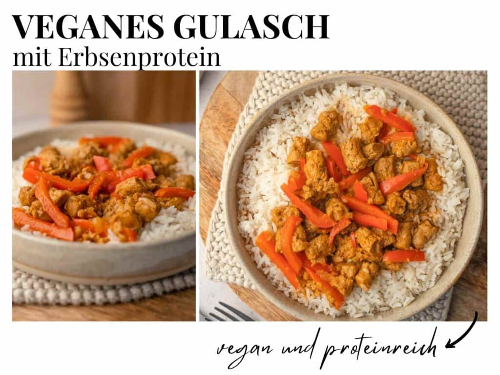 Veganes Gulasch sojafrei