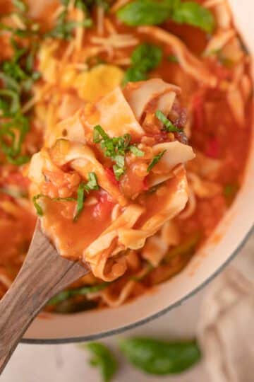 Vegane Lasagne Suppe Gesund Rezept
