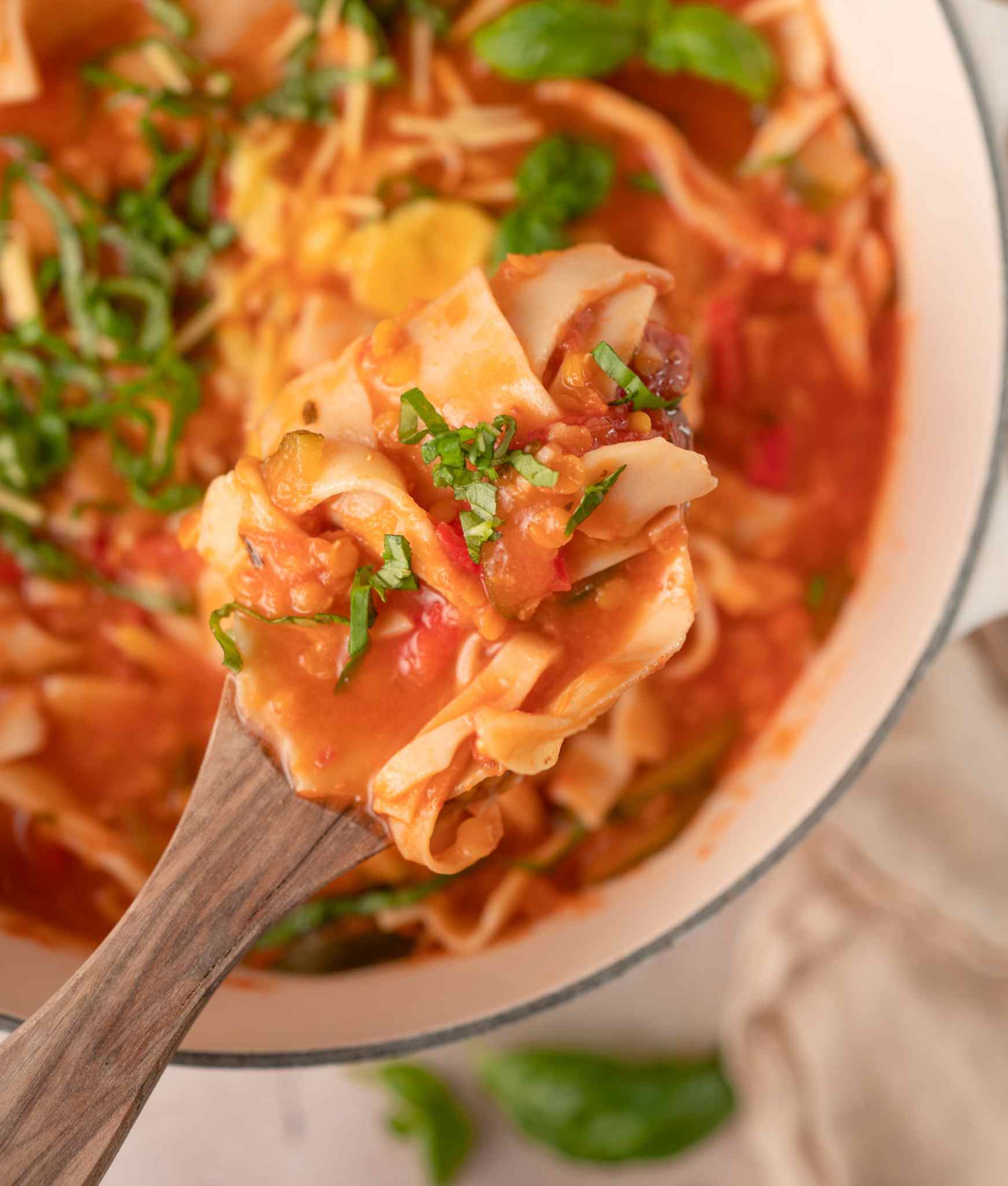 Vegane Lasagne Suppe Gesund Rezept