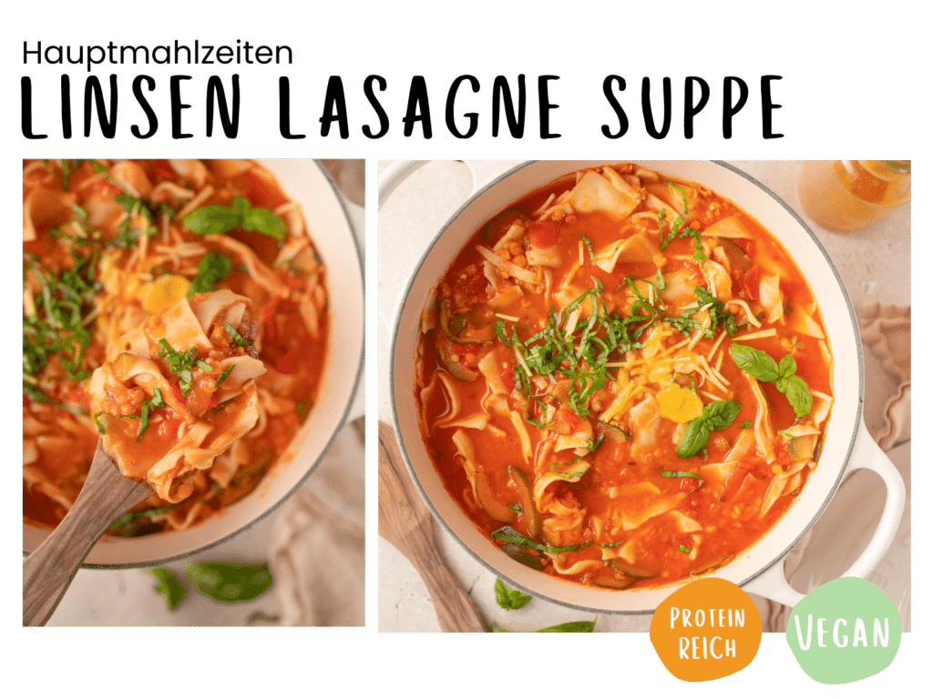 Vegane Lasagne Suppe Rezept