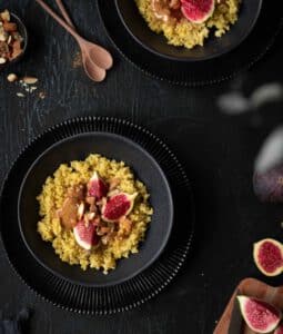 Hirseporridge gesund glutenfrei