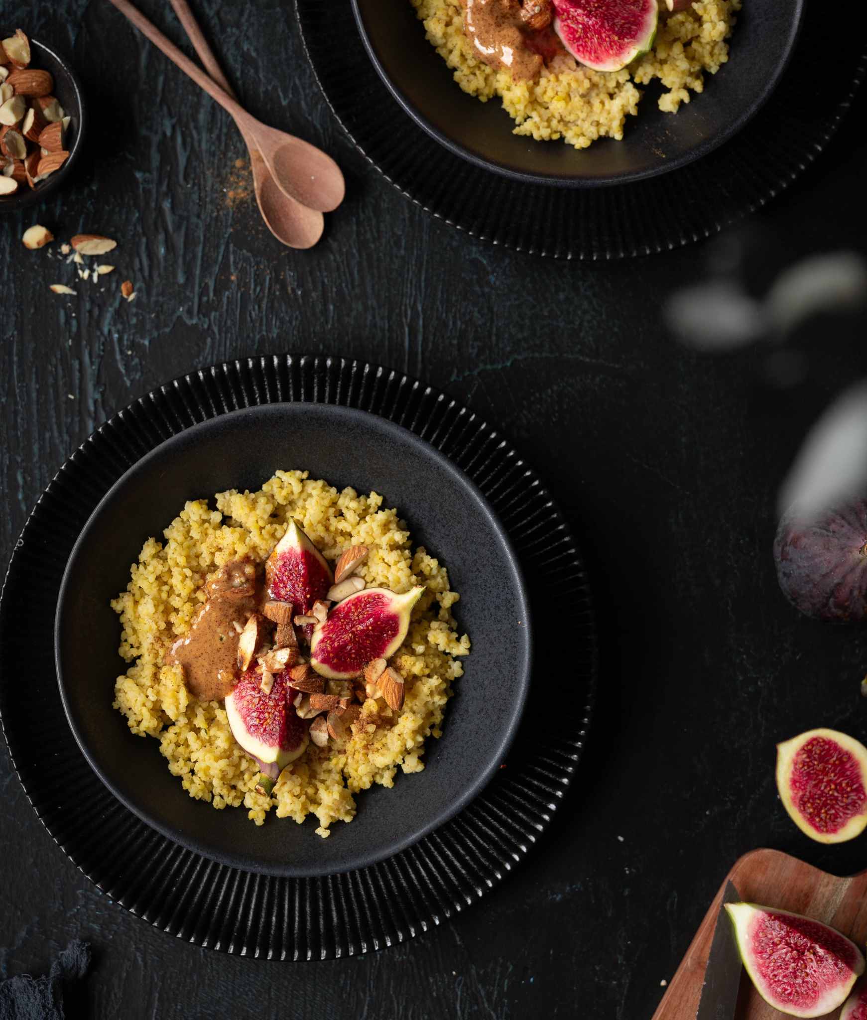 Hirseporridge gesund glutenfrei